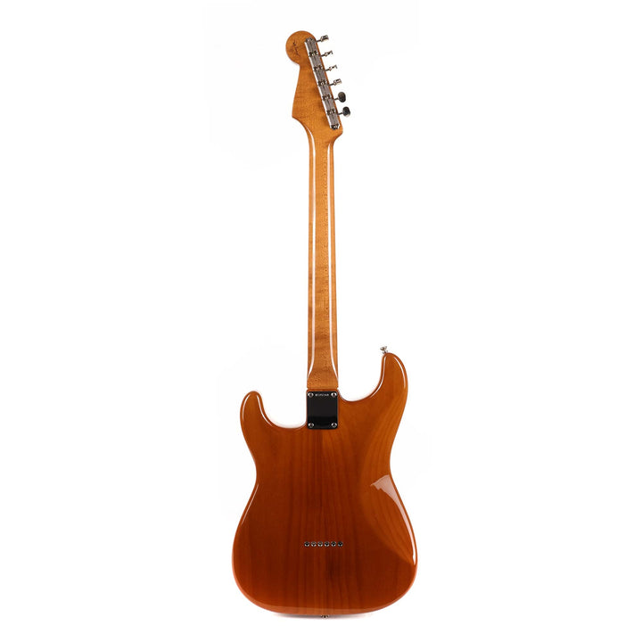 Fender Custom Shop 1963 Stratocaster Hardtail Roasted Alder Trans Amber Masterbuilt Todd Krause 2022