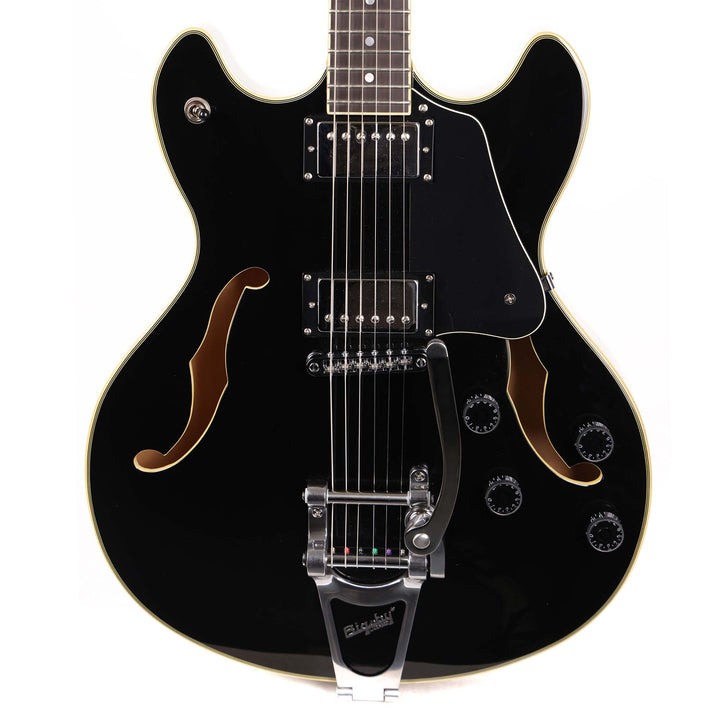 Schecter Corsair Semi-Hollow Guitar Black 2016