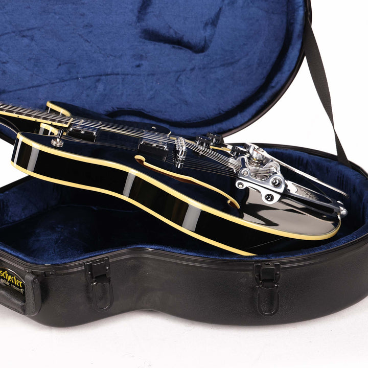 Schecter Corsair Semi-Hollow Guitar Black 2016