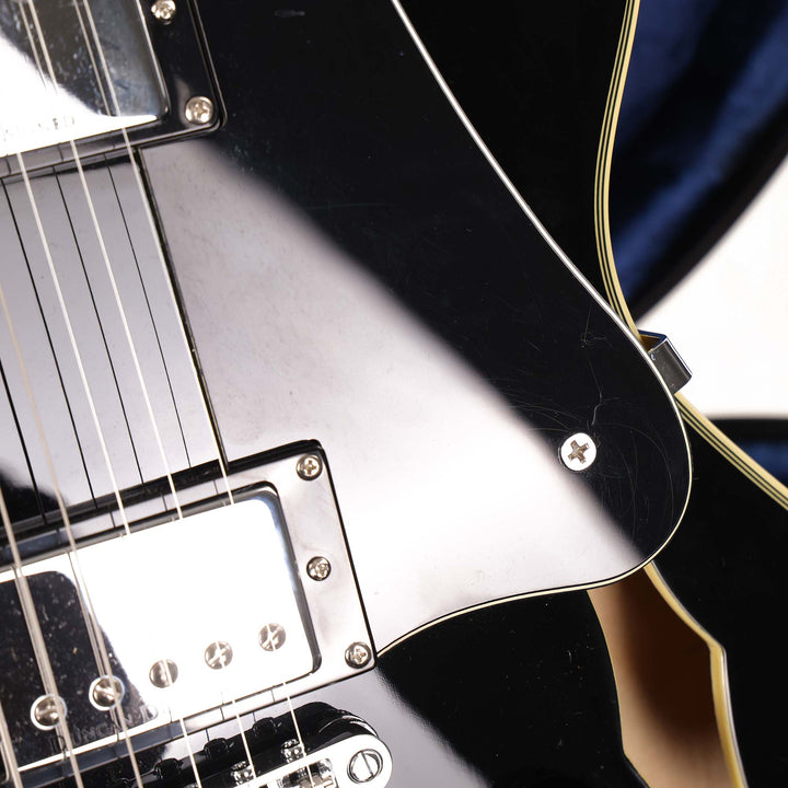 Schecter Corsair Semi-Hollow Guitar Black 2016