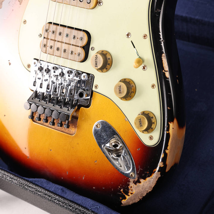 Fender Custom Shop Alley Cat Stratocaster Heavy Relic 3-Tone Sunburst 2023