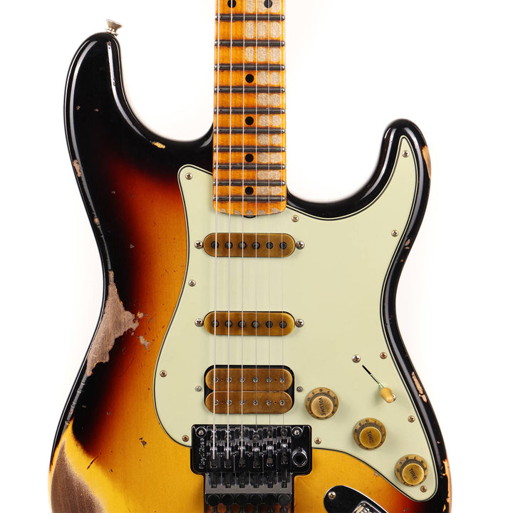 Fender Custom Shop Alley Cat Stratocaster Heavy Relic 3-Tone Sunburst 2023
