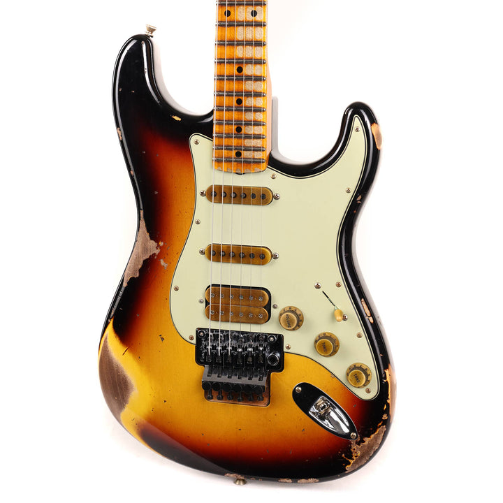 Fender Custom Shop Alley Cat Stratocaster Heavy Relic 3-Tone Sunburst 2023
