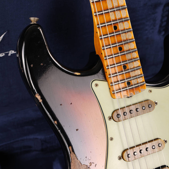 Fender Custom Shop Alley Cat Stratocaster Heavy Relic 3-Tone Sunburst 2023
