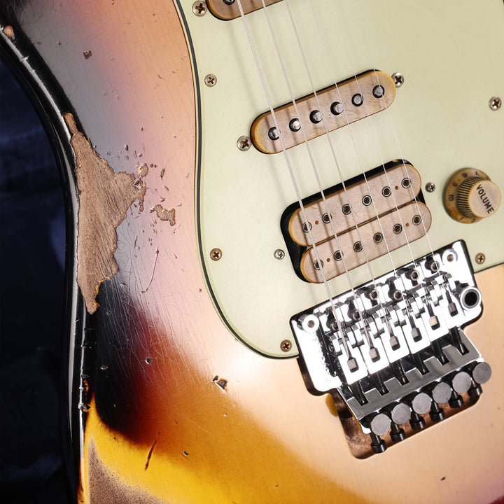 Fender Custom Shop Alley Cat Stratocaster Heavy Relic 3-Tone Sunburst 2023
