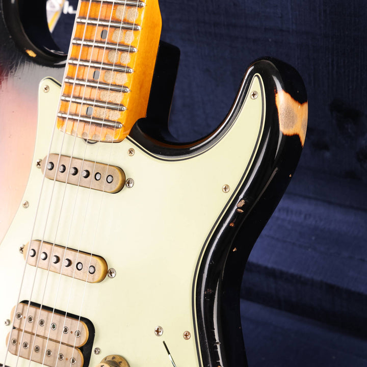 Fender Custom Shop Alley Cat Stratocaster Heavy Relic 3-Tone Sunburst 2023