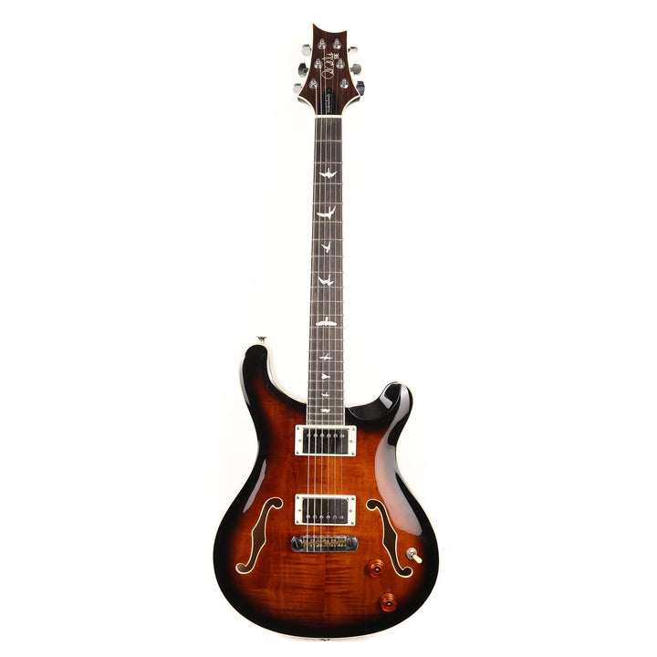 PRS SE Hollowbody II Black Gold Burst 2022