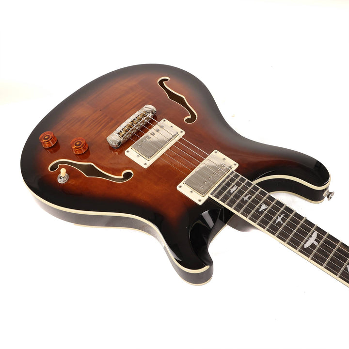 PRS SE Hollowbody II Black Gold Burst 2022