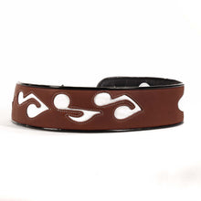 Jodi Head SRV Music Notes Guitar Strap White/Brown