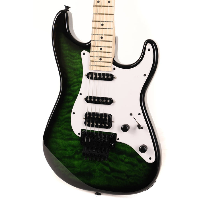 Jackson X Series Signature Adrian Smith SDXQ Transparent Green Burst