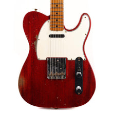 Fender Custom Shop 1963 Telecaster Mahogany Heavy Relic Crimson Transparent Masterbuilt Jason Smith