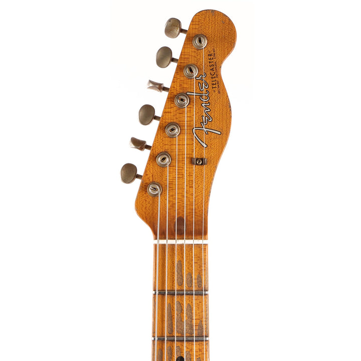 Fender Custom Shop 1963 Telecaster Mahogany Heavy Relic Crimson Transparent Masterbuilt Jason Smith