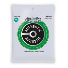 Martin MA130S Authentic Acoustic Marquis Silked Acoustic Guitar Strings Custom 11.5-47