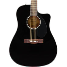 Fender CD-60SCE Dreadnought Acoustic-Electric Black