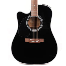 Takamine Legacy Series EF341SC Left-Handed Acoustic-Electric Black