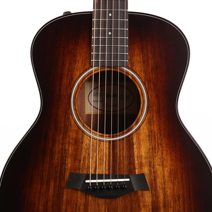 Taylor GS Mini-e Koa Plus Acoustic-Electric Shaded Edgeburst