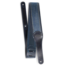 Taylor Blue Denim 2.5" Guitar Strap Navy Edge