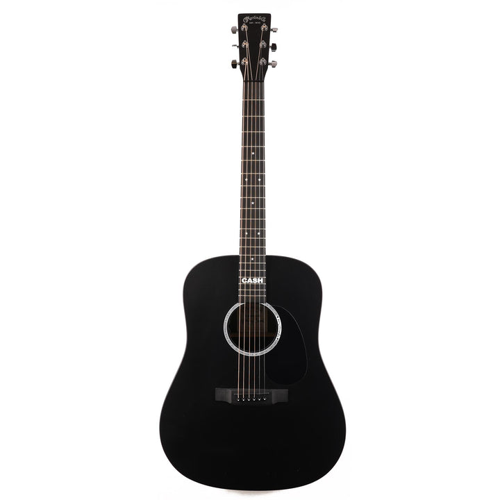Martin DX Johnny Cash Acoustic-Electric Jett Black