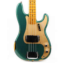 Fender Custom Shop 1958 Precision Bass Relic Aged British Racing Green over Chocolate 3-Tone Sunburst