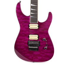 Jackson Custom Shop Soloist Transparent Purple Quilt Top