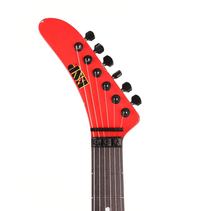 ESP Custom Shop George Lynch Tiger Aged Flare Red