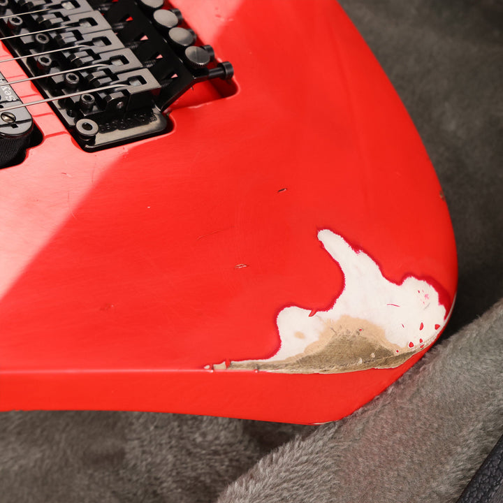 ESP Custom Shop George Lynch Tiger Aged Flare Red