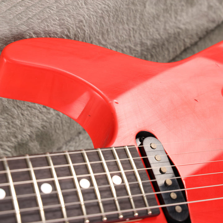 ESP Custom Shop George Lynch Tiger Aged Flare Red