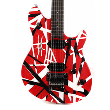 EVH Wolfgang Special Striped Red Black and White