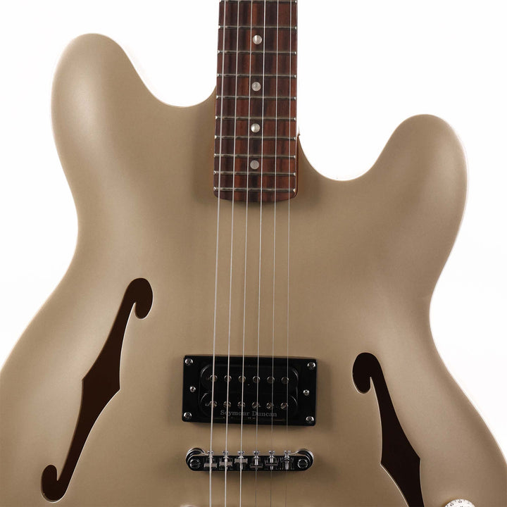 Fender Tom DeLonge Starcaster Satin Shoreline Gold