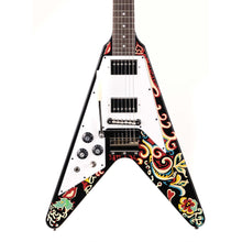 Epiphone Jimi Hendrix Love Drops Flying V Left-Handed Ebony