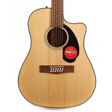 Fender CD-60SCE-12 12-String Acoustic-Electric Natural