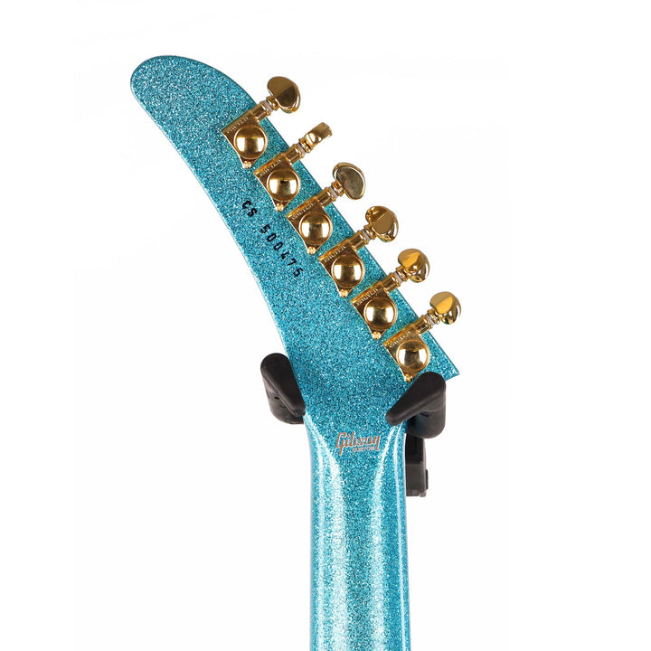 Gibson Custom Shop Explorer Custom Made 2 Measure Ocean Sparkle