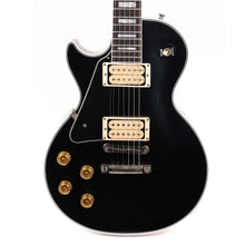 Gibson Custom Shop Les Paul Custom Left-Handed Made 2 Measure Ebony with Double Classic White Pickups