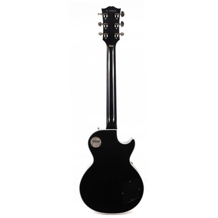 Gibson Custom Shop Les Paul Custom Left-Handed Made 2 Measure Ebony with Double Classic White Pickups