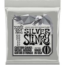 Ernie Ball John Mayer Silver Slinky Signature Nickel Wound Electric Strings 10.5-47