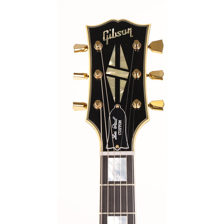 Gibson Custom Shop 1968 Les Paul Custom Silverburst Ultra Light Aged Gold Hardware