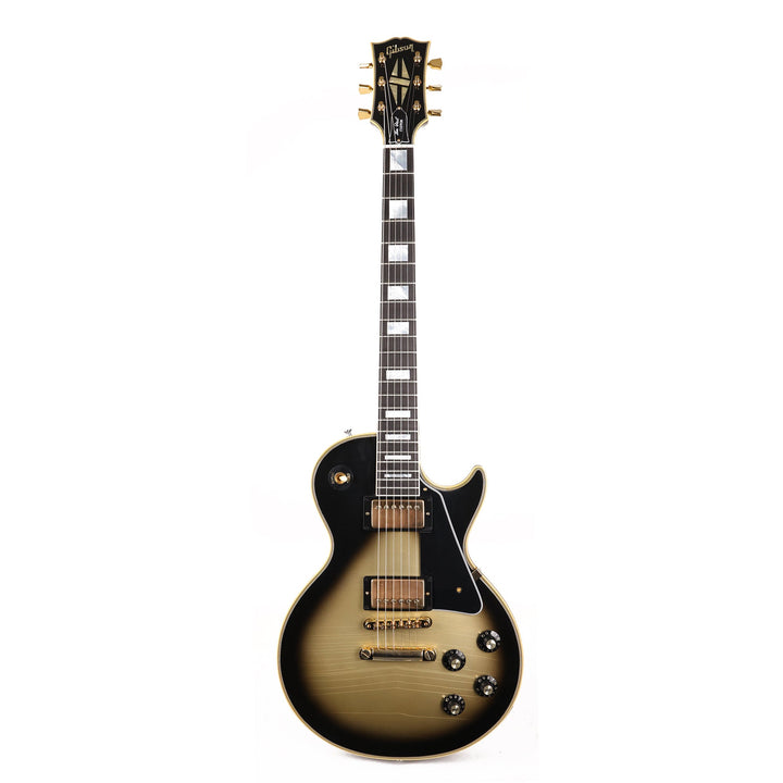 Gibson Custom Shop 1968 Les Paul Custom Silverburst Ultra Light Aged Gold Hardware