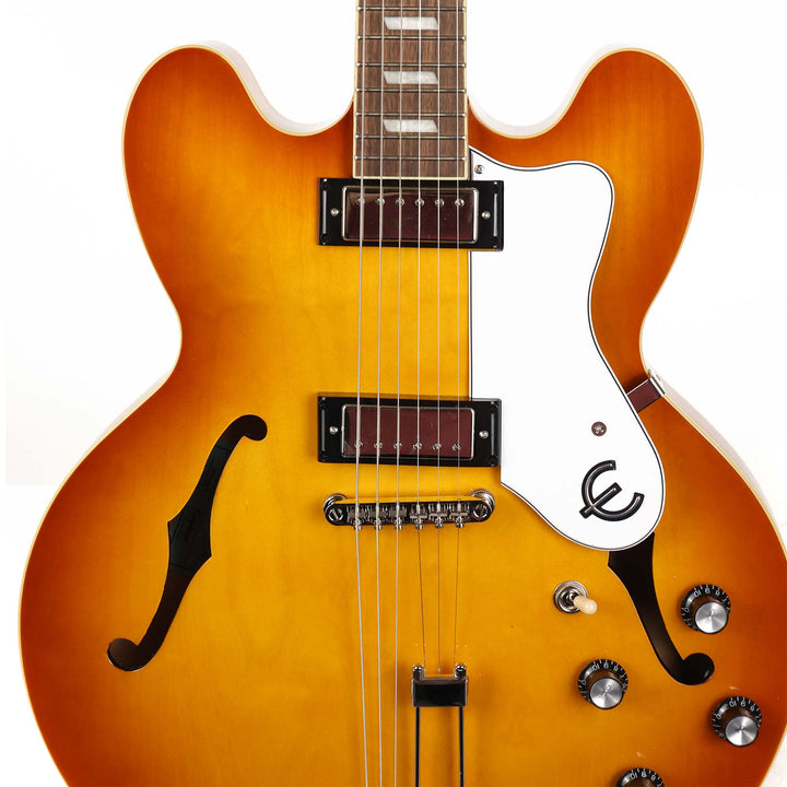 Epiphone Riviera Semi-Hollow Royal Tan Headstock Repair