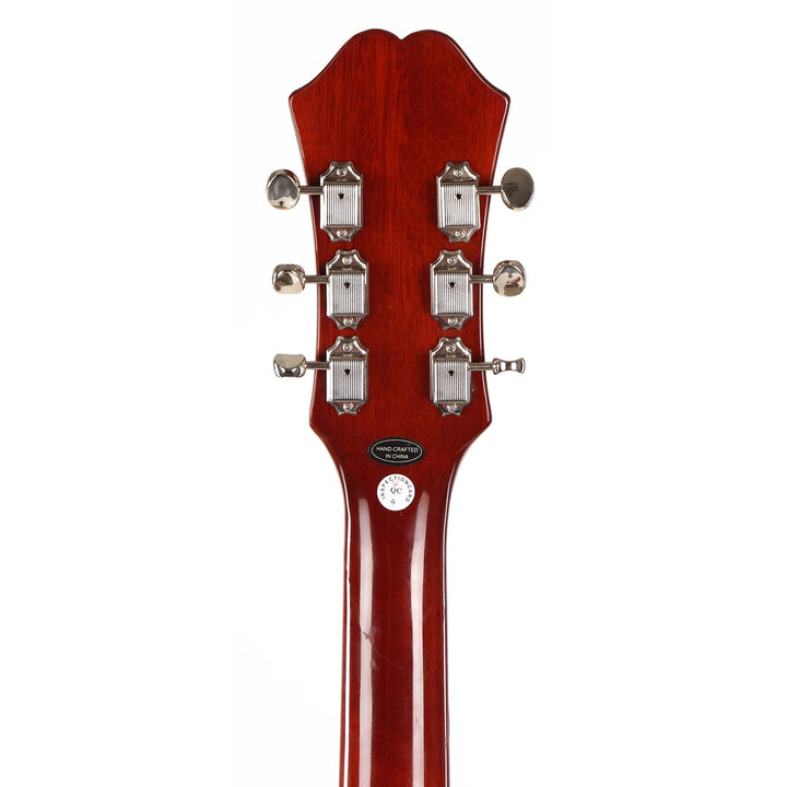 Epiphone Riviera Semi-Hollow Royal Tan Headstock Repair