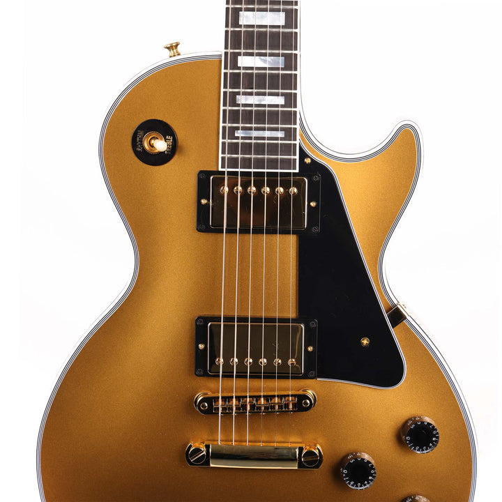 Gibson Custom Shop Les Paul Custom Made 2 Measure 2-Tone Tuxedo Gold and Ebony 2025