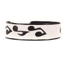 Jodi Head SRV Music Notes Guitar Strap (Black/White)