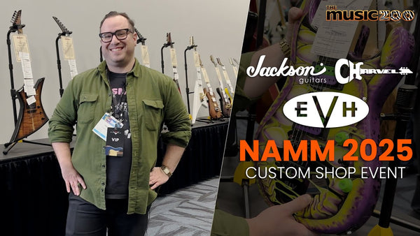 NAMM 2025 Charvel, Jackson & EVH Custom Shop Event Walkthrough Video