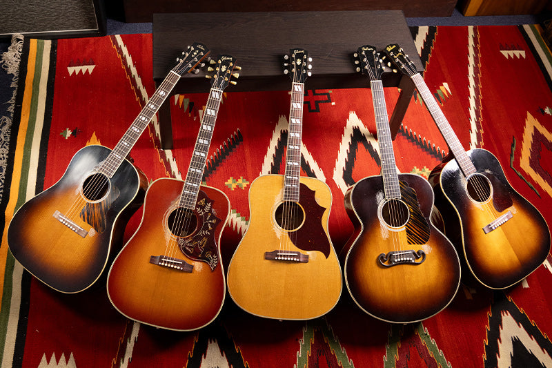 Gibson Introduces Murphy Lab Heavy Aged Acoustics! Watch our Demo Video Now!